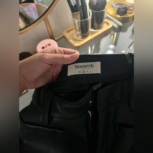 House of CB ‘grainne faux leather pants’